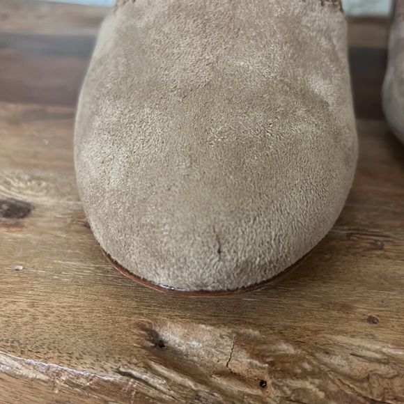 JOIE Brown Suede Colorblock / Patchwork Boots - Picture 4 of 9